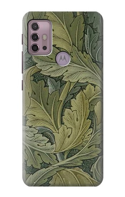 W3790 William Morris Acanthus Leaves Funda Carcasa Case y Caso Del Tirón Funda para Motorola Moto G30, G20, G10