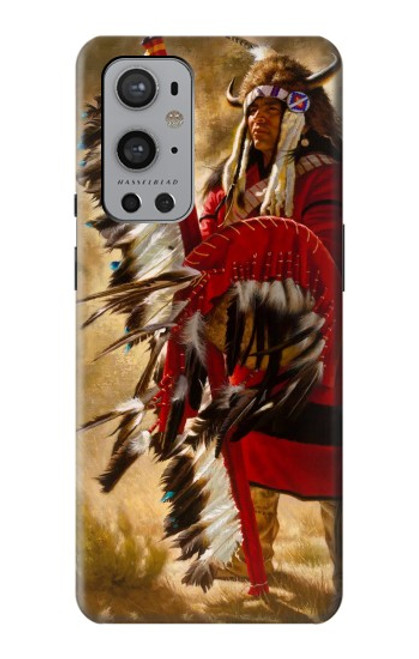 W0817 Red Indian Funda Carcasa Case y Caso Del Tirón Funda para OnePlus 9 Pro