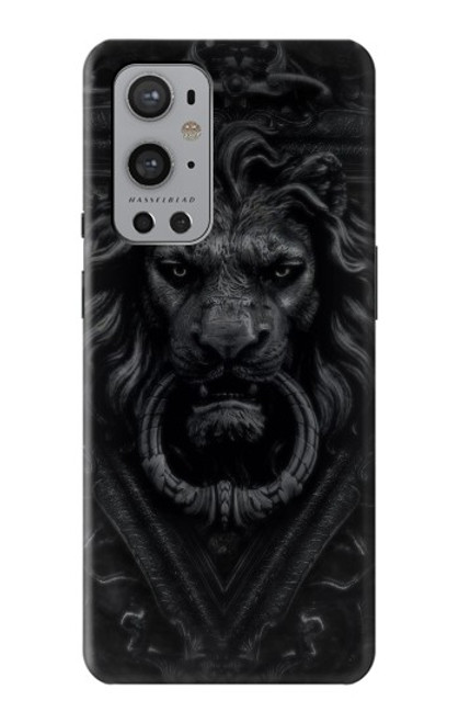 W3619 Dark Gothic Lion Funda Carcasa Case y Caso Del Tirón Funda para OnePlus 9 Pro