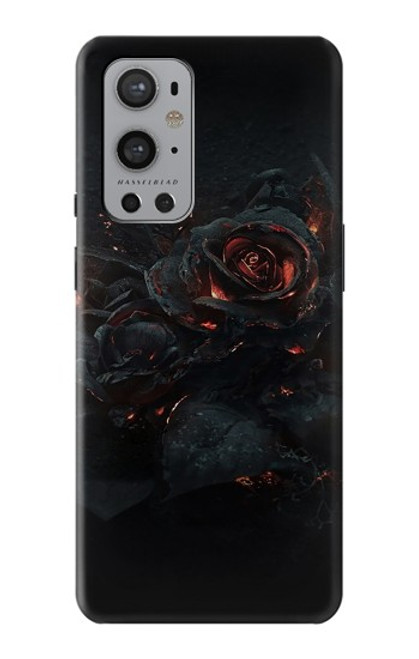 W3672 Burned Rose Funda Carcasa Case y Caso Del Tirón Funda para OnePlus 9 Pro