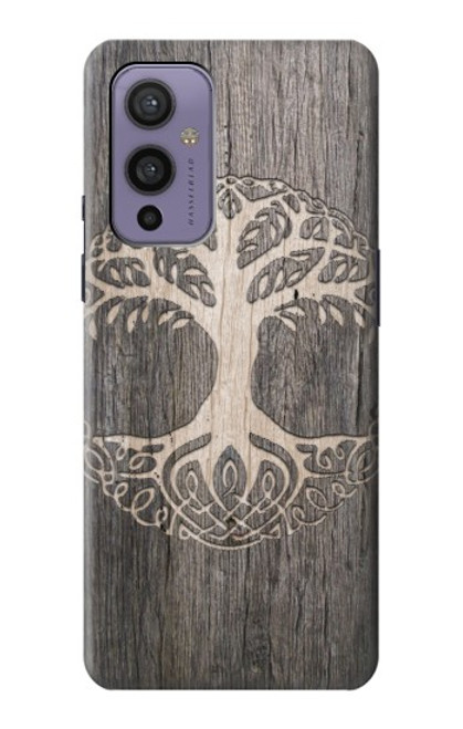 W3591 Viking Tree of Life Symbol Funda Carcasa Case y Caso Del Tirón Funda para OnePlus 9