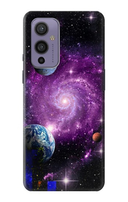 W3689 Galaxy Outer Space Planet Funda Carcasa Case y Caso Del Tirón Funda para OnePlus 9