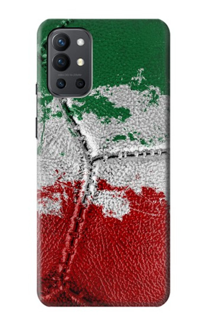 W3318 Italy Flag Vintage Football Graphic Funda Carcasa Case y Caso Del Tirón Funda para OnePlus 9R