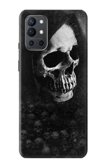 W3333 Death Skull Grim Reaper Funda Carcasa Case y Caso Del Tirón Funda para OnePlus 9R