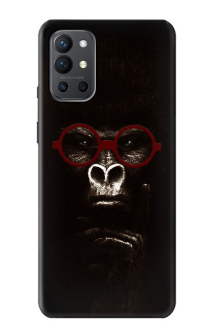 W3529 Thinking Gorilla Funda Carcasa Case y Caso Del Tirón Funda para OnePlus 9R