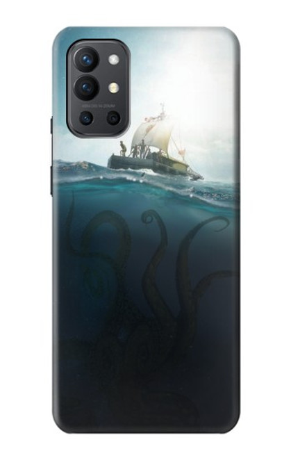 W3540 Giant Octopus Funda Carcasa Case y Caso Del Tirón Funda para OnePlus 9R