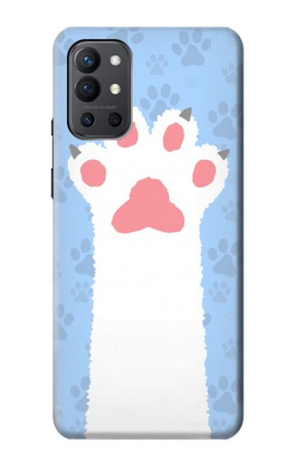 W3618 Cat Paw Funda Carcasa Case y Caso Del Tirón Funda para OnePlus 9R