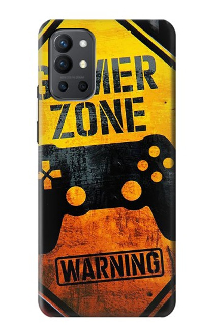 W3690 Gamer Zone Funda Carcasa Case y Caso Del Tirón Funda para OnePlus 9R