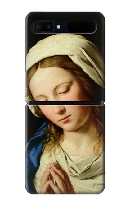 W3476 Virgin Mary Prayer Funda Carcasa Case y Caso Del Tirón Funda para Samsung Galaxy Z Flip 5G
