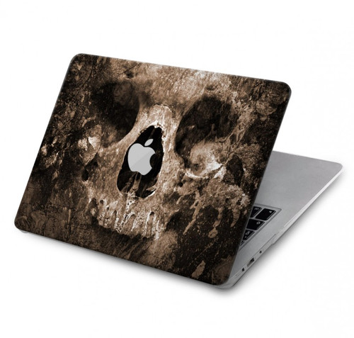 W0552 Skull Funda Carcasa Case para MacBook Air 13″ - A1369, A1466