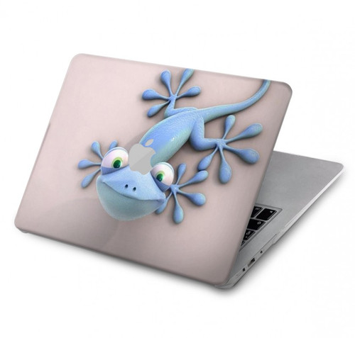 W1631 Funny Gecko Lizard Funda Carcasa Case para MacBook Air 13″ - A1369, A1466