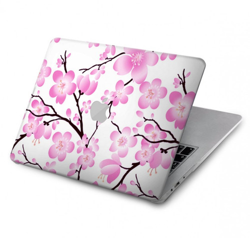 W1972 Sakura Cherry Blossoms Funda Carcasa Case para MacBook Air 13″ - A1369, A1466