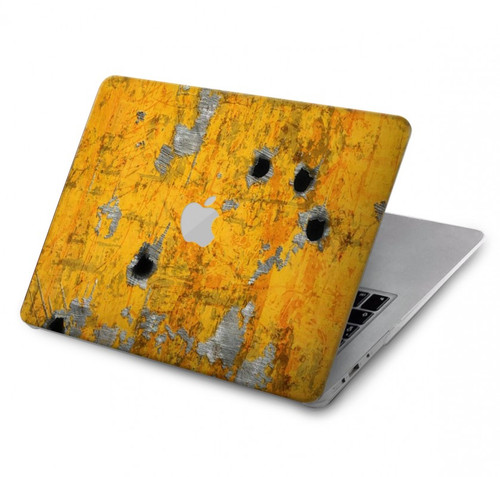W3528 Bullet Rusting Yellow Metal Funda Carcasa Case para MacBook Air 13″ - A1369, A1466