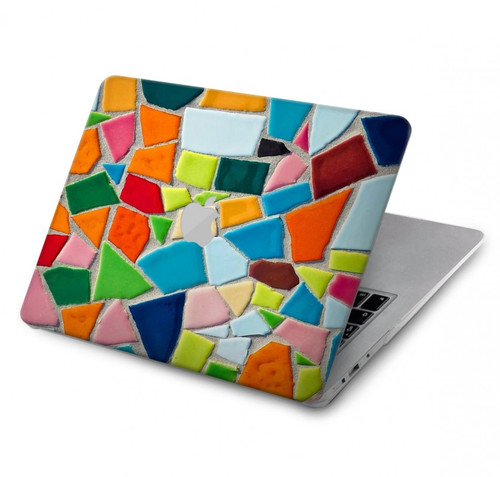 W3391 Abstract Art Mosaic Tiles Graphic Funda Carcasa Case para MacBook Air 13″ - A1932, A2179, A2337