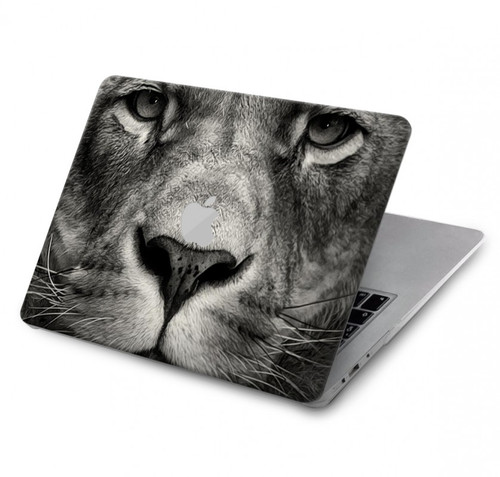 W1352 Lion Face Funda Carcasa Case para MacBook Pro Retina 13″ - A1425, A1502