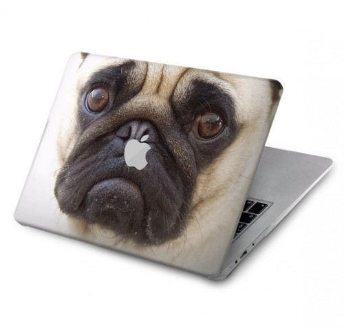 W1852 Pug Dog Funda Carcasa Case para MacBook Pro Retina 13″ - A1425, A1502