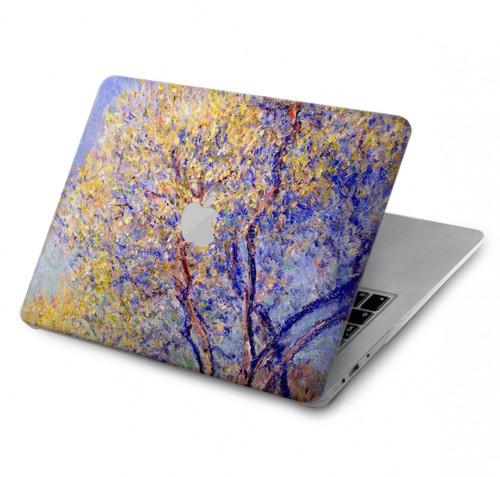 W3339 Claude Monet Antibes Seen Salis Gardens Funda Carcasa Case para MacBook Pro 15″ - A1707, A1990