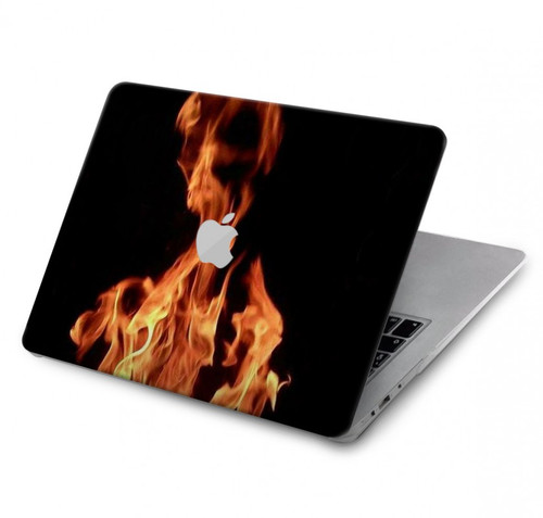 W3379 Fire Frame Funda Carcasa Case para MacBook Pro 15″ - A1707, A1990