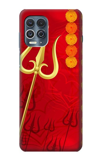 W3788 Shiv Trishul Funda Carcasa Case y Caso Del Tirón Funda para Motorola Edge S