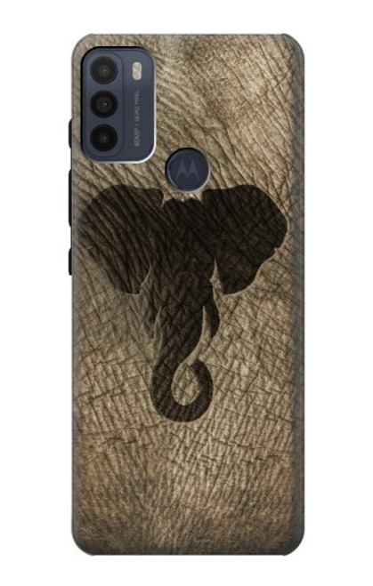 W2516 Elephant Skin Graphic Printed Funda Carcasa Case y Caso Del Tirón Funda para Motorola Moto G50