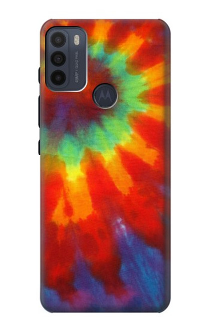 W2985 Colorful Tie Dye Texture Funda Carcasa Case y Caso Del Tirón Funda para Motorola Moto G50