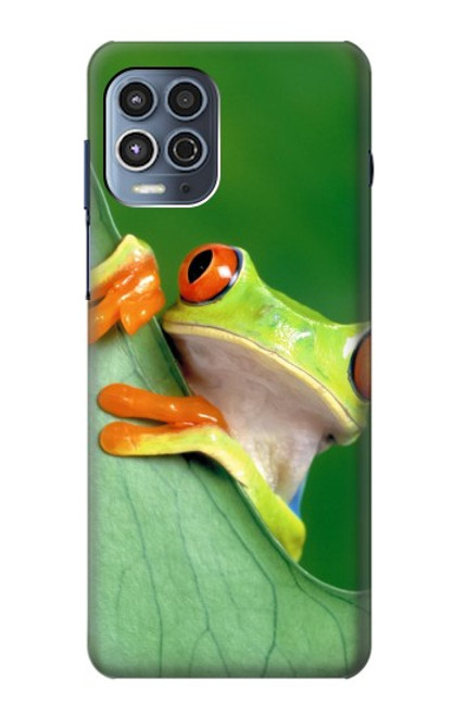 W1047 Little Frog Funda Carcasa Case y Caso Del Tirón Funda para Motorola Moto G100