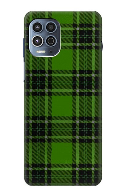 W2373 Tartan Green Pattern Funda Carcasa Case y Caso Del Tirón Funda para Motorola Moto G100