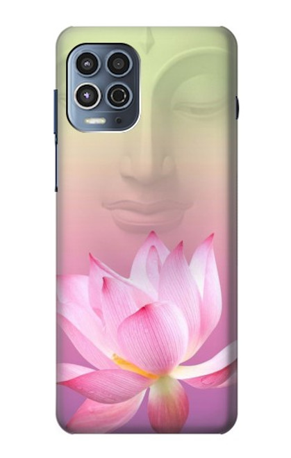 W3511 Lotus flower Buddhism Funda Carcasa Case y Caso Del Tirón Funda para Motorola Moto G100