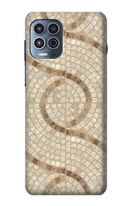 W3703 Mosaic Tiles Funda Carcasa Case y Caso Del Tirón Funda para Motorola Moto G100