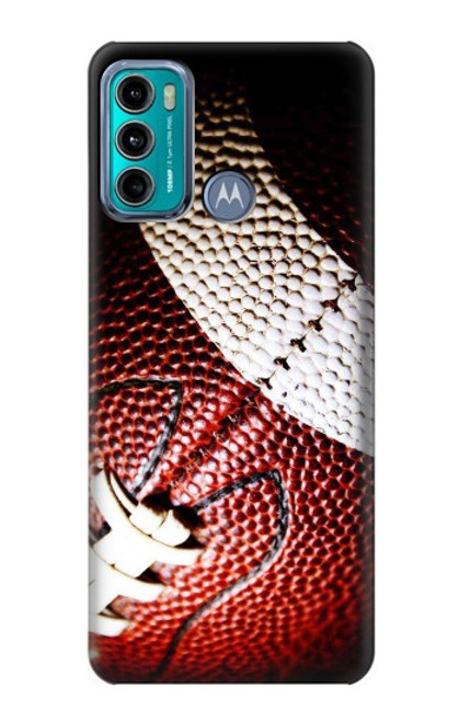 W0062 American Football Funda Carcasa Case y Caso Del Tirón Funda para Motorola Moto G60, G40 Fusion