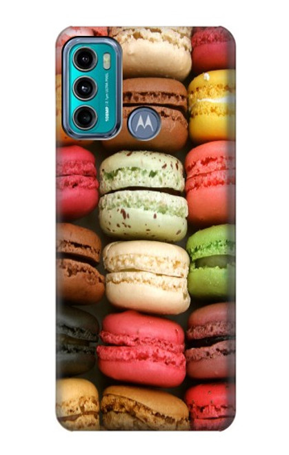 W0080 Macarons Funda Carcasa Case y Caso Del Tirón Funda para Motorola Moto G60, G40 Fusion