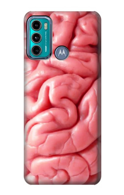 W0339 Brain Funda Carcasa Case y Caso Del Tirón Funda para Motorola Moto G60, G40 Fusion