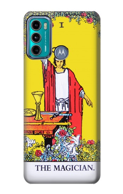 W2806 Tarot Card The Magician Funda Carcasa Case y Caso Del Tirón Funda para Motorola Moto G60, G40 Fusion