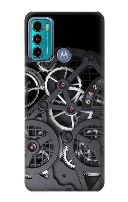 W3176 Inside Watch Black Funda Carcasa Case y Caso Del Tirón Funda para Motorola Moto G60, G40 Fusion