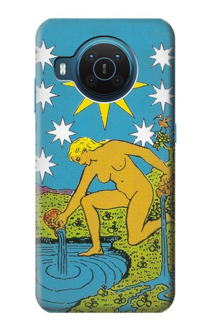 W3744 Tarot Card The Star Funda Carcasa Case y Caso Del Tirón Funda para Nokia X20