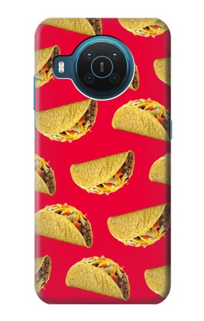 W3755 Mexican Taco Tacos Funda Carcasa Case y Caso Del Tirón Funda para Nokia X20