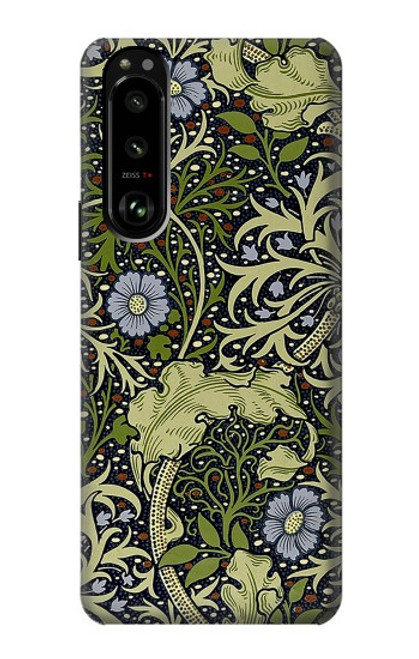 W3792 William Morris Funda Carcasa Case y Caso Del Tirón Funda para Sony Xperia 5 III