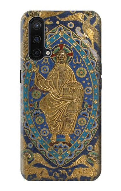 W3620 Book Cover Christ Majesty Funda Carcasa Case y Caso Del Tirón Funda para OnePlus Nord CE 5G