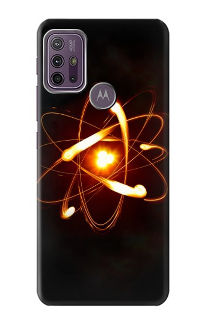 W3547 Quantum Atom Funda Carcasa Case y Caso Del Tirón Funda para Motorola Moto G10 Power