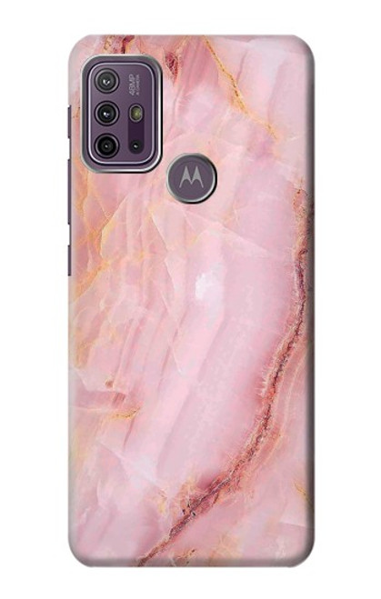 W3670 Blood Marble Funda Carcasa Case y Caso Del Tirón Funda para Motorola Moto G10 Power