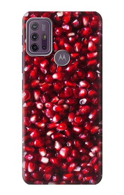 W3757 Pomegranate Funda Carcasa Case y Caso Del Tirón Funda para Motorola Moto G10 Power