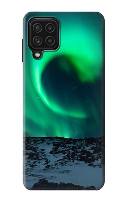 W3667 Aurora Northern Light Funda Carcasa Case y Caso Del Tirón Funda para Samsung Galaxy A22 4G