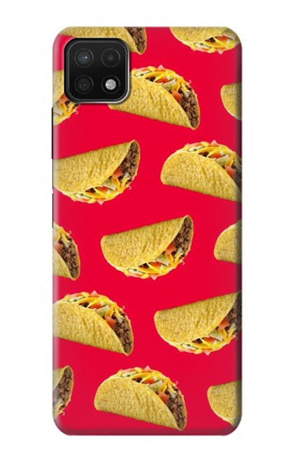 W3755 Mexican Taco Tacos Funda Carcasa Case y Caso Del Tirón Funda para Samsung Galaxy A22 5G
