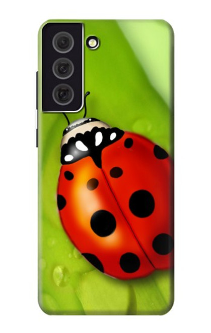 W0892 Ladybug Funda Carcasa Case y Caso Del Tirón Funda para Samsung Galaxy S21 FE 5G