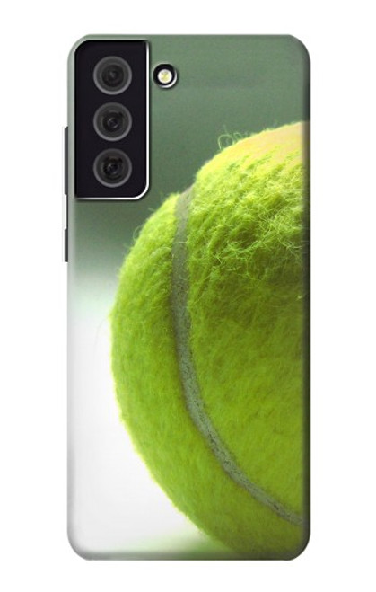 W0924 Tennis Ball Funda Carcasa Case y Caso Del Tirón Funda para Samsung Galaxy S21 FE 5G