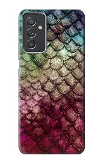 W3539 Mermaid Fish Scale Funda Carcasa Case y Caso Del Tirón Funda para Samsung Galaxy Quantum 2