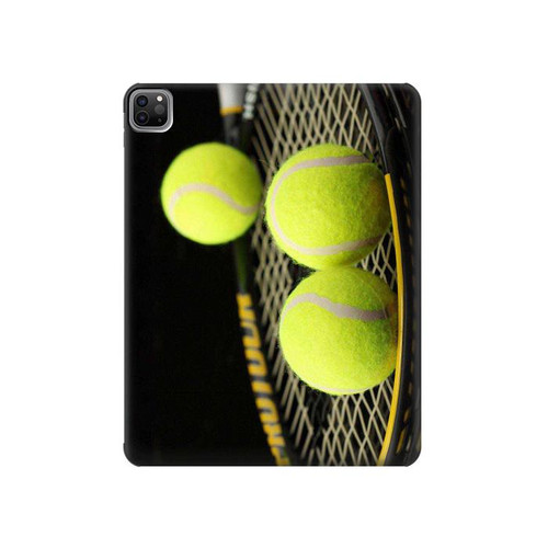 W0072 Tennis Funda Carcasa Case para iPad Pro 12.9 (2022,2021,2020,2018, 3rd, 4th, 5th, 6th)