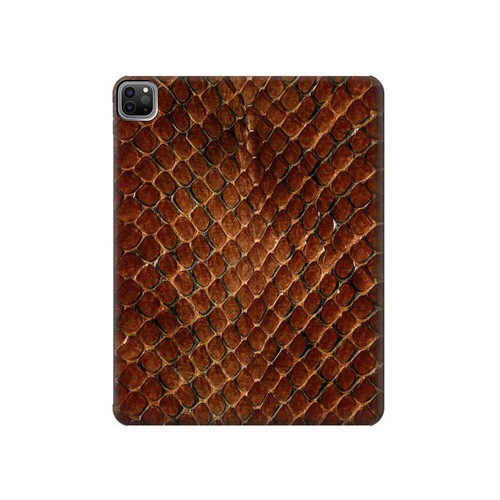 W0555 Snake Skin Funda Carcasa Case para iPad Pro 12.9 (2022,2021,2020,2018, 3rd, 4th, 5th, 6th)