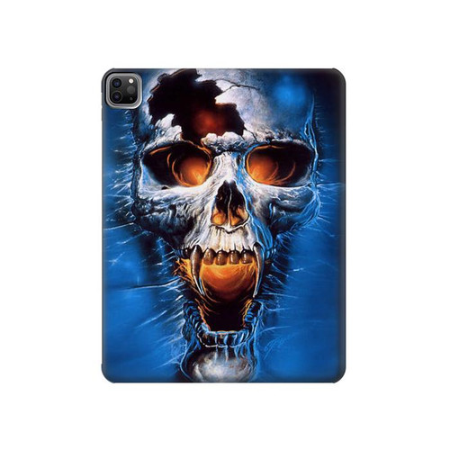 W1462 Vampire Skull Funda Carcasa Case para iPad Pro 12.9 (2022,2021,2020,2018, 3rd, 4th, 5th, 6th)