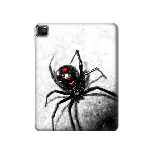 W2386 Black Widow Spider Funda Carcasa Case para iPad Pro 12.9 (2022,2021,2020,2018, 3rd, 4th, 5th, 6th)